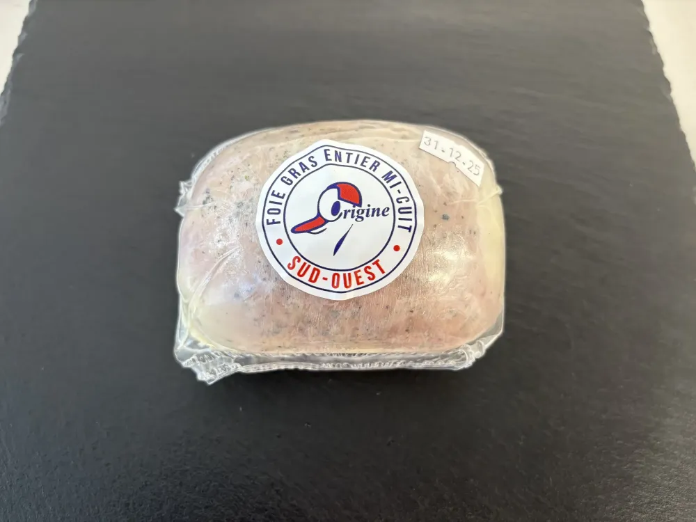 Foie gras mi-cuit